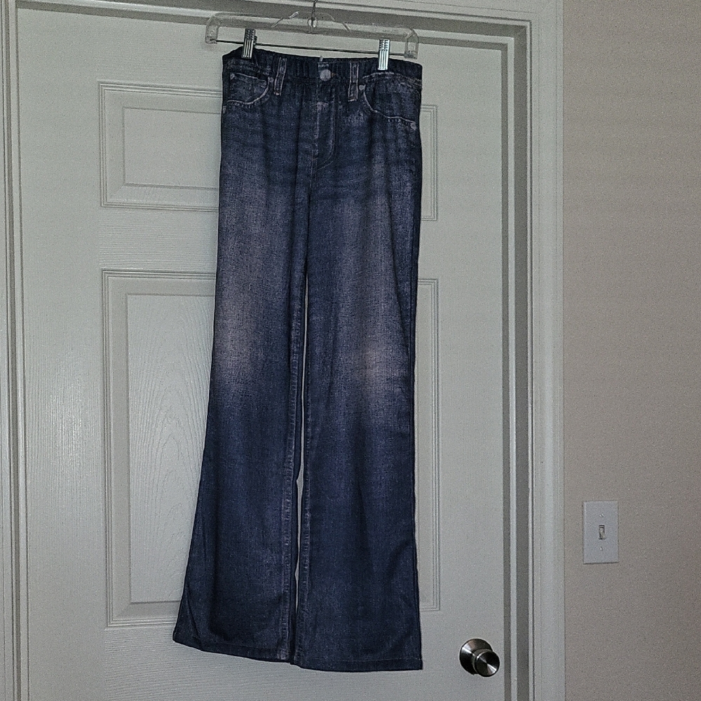 Mila Rosabella Classic Wide-Leg Blue Jeans for Women